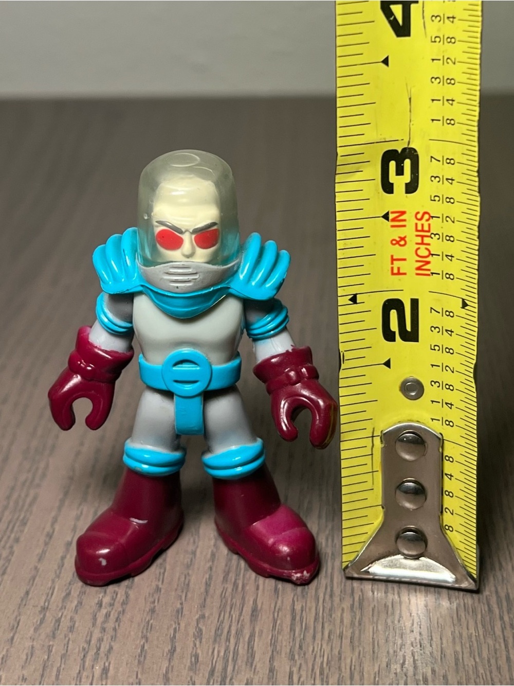 MR. FREEZE 3” DC COMICS ACTION FIGURE IMAGE NEXT FISHER PRICE TOY